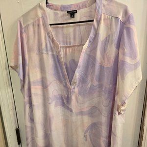 Torrid Purple and Pink Shirt